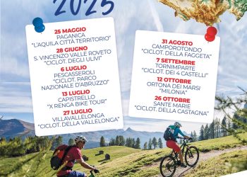 Nasce “Ciclo Tour Abruzzo Experience 2025”: nove appuntamenti per scoprire territorio in bicicletta
