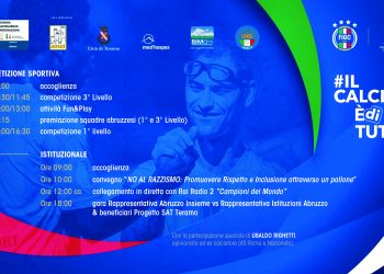 LND Abruzzo in campo contro razzismo: prossimo weekend di sport e inclusine