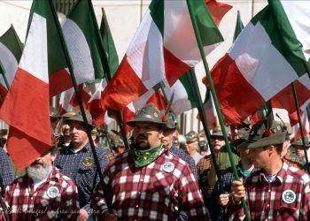 Gli alpini celebrano il 25 Aprile