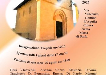Mostra di arte sacra alla Chiesa Santa Maria di Farfa dell’Aquila dal 13 al 27 aprile 2025