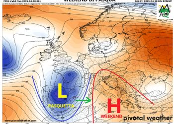 Previsioni meteo weekend 19 e 20 Aprile: fine settimana di Pasqua stabile e mite, rischio instabilità per Pasquetta