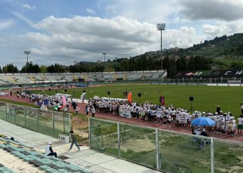Grande entusiasmo e partecipazione alla festa regionale con le scuole medie d’Abruzzo