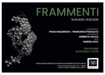 “Frammenti”, un progetto di Paolo Mazzeschi e Francesco Paolucci e con Roberta Vacca e Marzia Lioci