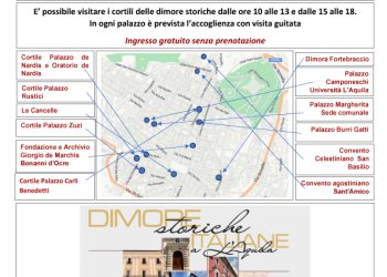 ADSI e Fondazione Carispaq presentano edizione 2025 Giornata Nazionale Dimore Storiche in Abruzzo