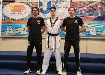 Al celanese Samuele Baliva del CUSAQ l’oro nel Taekwondo maschile