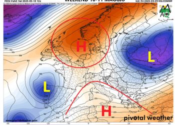 Meteo: previsioni weekend 10 e 11 Maggio: anticiclone fa capolino ma instabilità non ci lascia