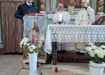 A Montereale cerimonia per il 50° anniversario di Sacerdozio di Don Serafino Lo Iacono