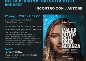 “Intelligenza Artificiale, diritti della persona, crescita delle imprese”, incontro con Professor Ruben Razzante