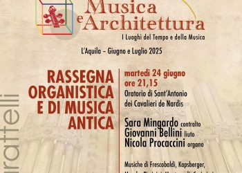 Contralto Sara Mingardo in concerto a L’Aquila il 24 giugno insieme a liutista Giovanni Bellini e organista Nicola Procaccini.