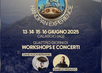 A Calascio la magia dell’handpan incontra la bellezza dell’Abruzzo