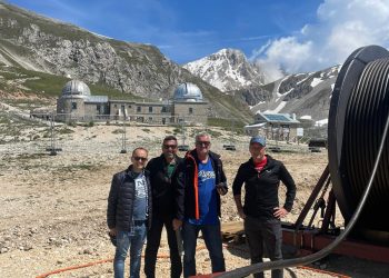 Sostituzioni funi funivia Gran Sasso d’Italia, visita direttore ANSFISA e orari bus navetta
