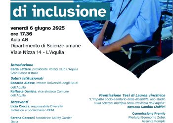 Terza edizione premio di laurea “Percorsi di inclusione” intitolato a Adriano Perrotti