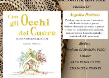 2° appuntamento de “I raccontidella postta”: “Con gli occhi del cuore”: Aielli ospita la scrittrice Angelina Pettinato