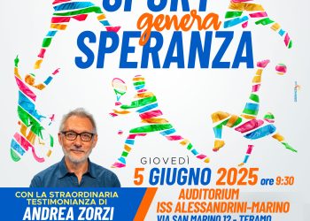 “Lo sport che genera speranza”: incontro con Andrea Zorzi all’IIS “Alessandrini-Marino” di Teramo