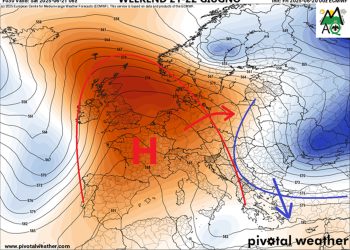 Meteo: previsioni weekend 21 e 22 Giugno, Fine settimana con anticiclone ma instabille