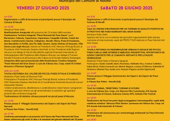 Destinazione Turistica Integrata dedicata a luoghi e comunità Paesi Narranti del Gran Sasso.