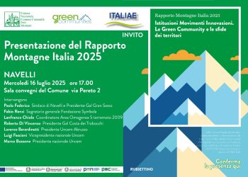 A Navelli presentazione del rapporto Montagne Italia 2025