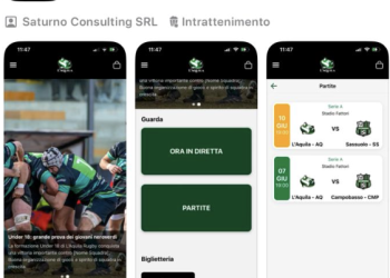 Rugby L’Aquila lancia sua App. Scopano:”tra inovazione e identità, il rugby neroverde sempre in tasca”
