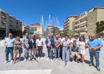Montesilvano festeggia riqualificazione Piazza Diaz: un nuovo cuore pedonale e inclusivo per città