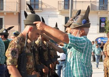 All’Aquila consegna Cappello alpino a 130 giovani militari Esercito