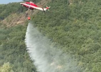 Incendio a Villa VBallucci: Altitopnante, “Intervento tempoestivo, situazione sotto controllo”