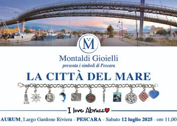 Montaldi Gioielli presenta “Il Delfino” – Un tributo a Pescara tra arte, mare e passione calcistica