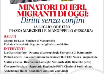 L’Abruzzo ricorda Marcinelle: Due eventi per riflettere su lavoro, memoria e diritti