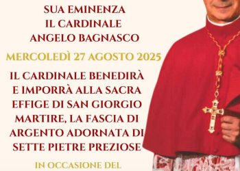 l Cardinale Angelo Bagnasco a Trentola Ducenta, città in festa il prossimo 27 agosto