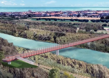 Infrastrutture: domani sopralluogo cantiere ponte ciclopedonale sul Tronto con presidenti Marsilio e Acquaroli
