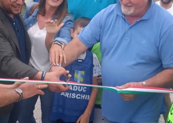 Inaugurata ad Arischia area ludica in Via Amedeo Miconi