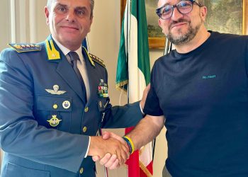 Sindaco Biondi riceve colonnello Pierfrancesco Oriolo, nuovo comandante provinciale Guardia di Finanza
