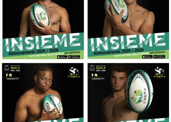 Rugby L’Aquila: Parte campagna abbonamenti ‘Insieme’