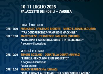 Al Palazzetto dei Nobili due gionate su “Umanità, tecnica e intelligenza artificiale”