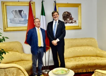 Presidente Regione Abruzzo Marsilio incontra nuovo responsabile Anas Abruzzo-Molise Testaguzza