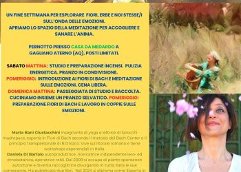 Cura è Natura: a Gagliano Aterno (AQ) fine settimana dedicato alle cure di sé 