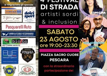 Quarto “Festival di Strada Artisti Sordi & Inclusion”: in piazza Sacro Cuore lo show di artisti sordi e udenti