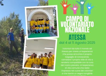 Ad Atessa, campo volontariato nazionale organizzato da Legambiente e Comune