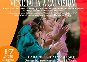 III edizione di Veneralia a Calvisium, il 17 Agosto a Carapelle Calvisio