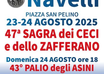 Navelli si prepara per la 47esima sagra dei Ceci e dello Zafferano