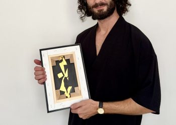 Diogo Carchesio presenta suo catalogo monografico “Oltre il visibile” nella Città Natale”