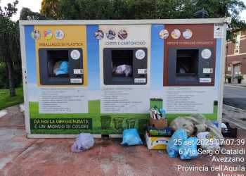 Avezzano, abbandono rifiuti nonostante le telecamere