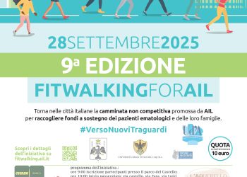 Fitwalking for AIL, in marcia contro la leucemia