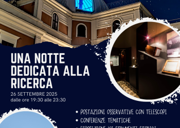 Sharper, Notte dei Ricercatori: eventi di INAF Osservatorio Astronomico D’Abruzzo tra L’Aquila e Teramo
