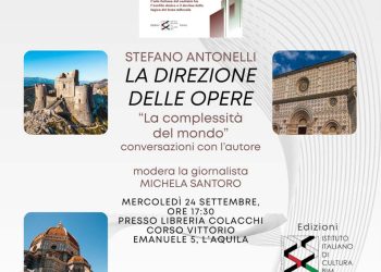Alla Libreria Colacchi Presentazione del volume dell’Ing. Stefano Antonelli “La Direzione delle Opere”
