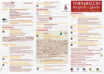 Tornareccio Regina di Miele, il programma
