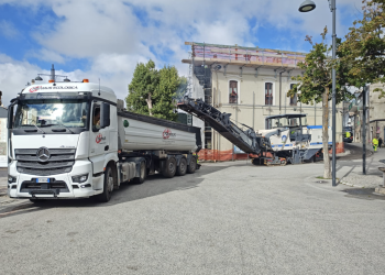 Rifacimento strade a San Pio delle Camere e Castel del Monte