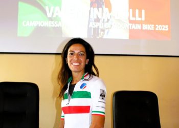 Consegnata Maglia Tricolore a Valentina Lolli, Campionessa Italiana ASPLI di Mountain Bike