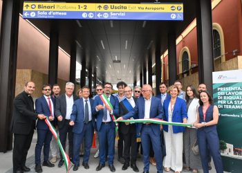 Teramo, stazione rinnovata e più accessibile