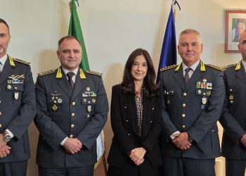 Il Viceprefetto Vicario, Dott.ssa Marisa Amabile, incontra il nuovo Comandante del ROAN Colonnello Matteo Guerra