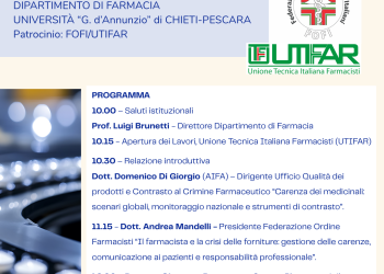 Workshop al Campus di Chieti: “Carenza dei medicinali e filiere del farmaco:  impatti e prospettive occupazionali per laureati in Farmacia e CTF”